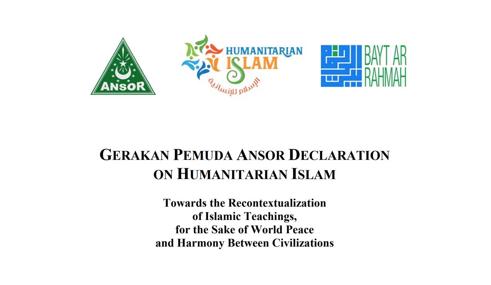 Featured image for “Indonesian Muslims Protest Against Islamist Extremism: The Ansor Declaration on Humanitarian Islam”