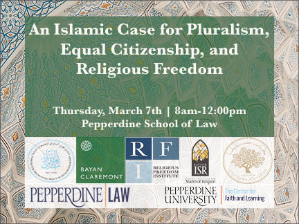 Featured image for “Event: An Islamic Case for Pluralism, Equal Citizenship, and Religious Freedom”