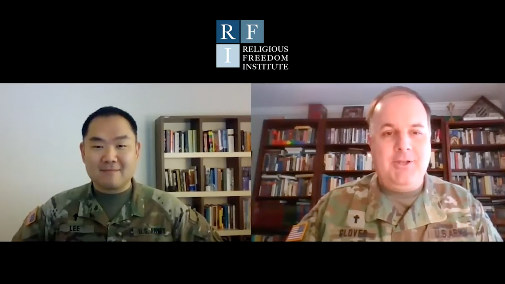 Featured image for “Interview | Chaplains Major Graham Glover, RFI Military Chaplain Fellow, and Captain Shawn Lee”