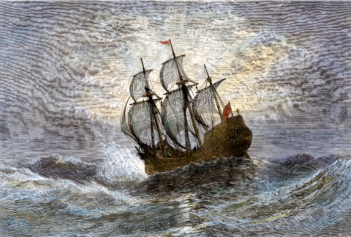 Featured image for “The Mayflower Compact (1620) vs. The 1619 Project”