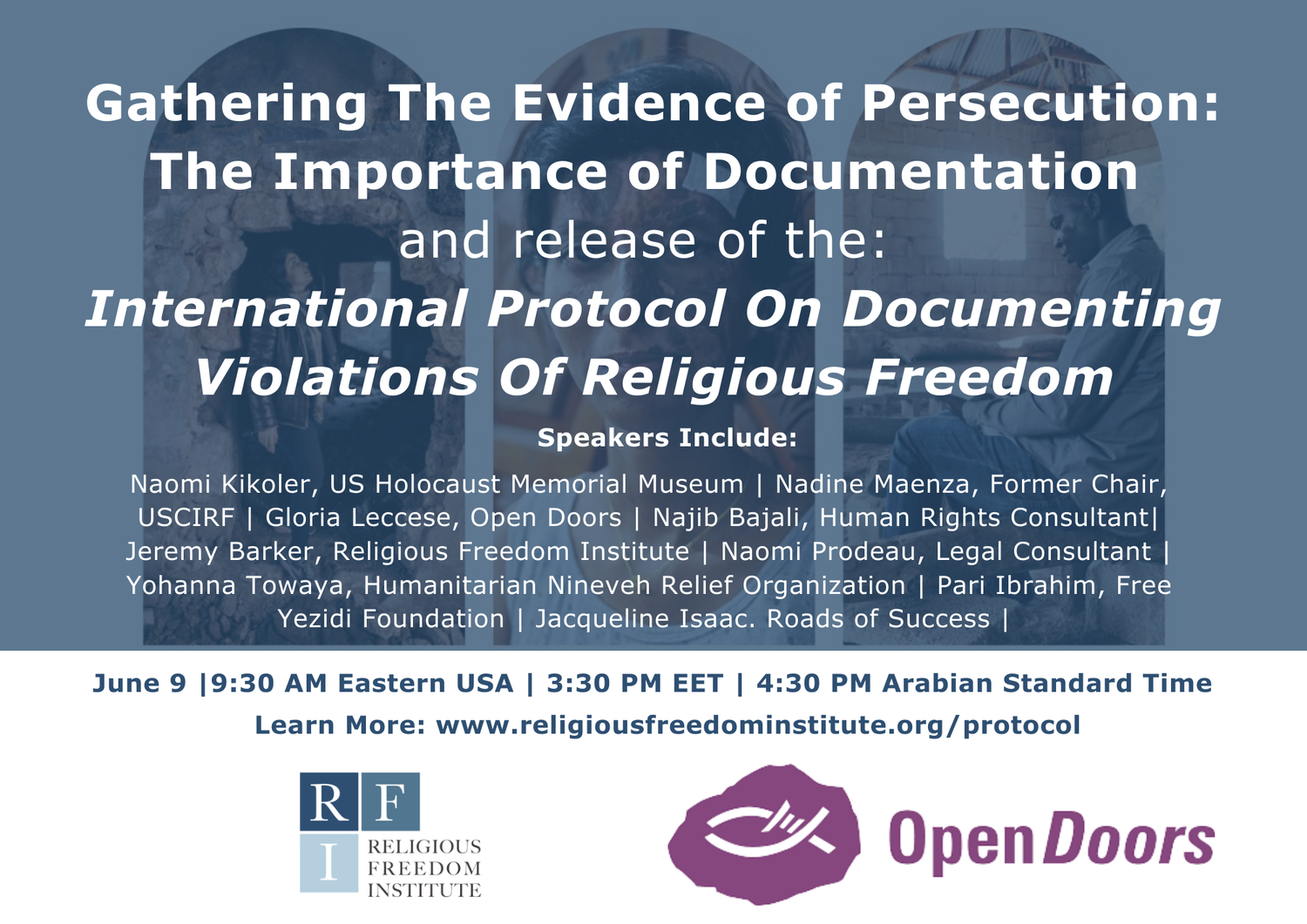 Featured image for “Gathering The Evidence of Persecution: The Importance of Documentation and Launch of the “International Protocol On Documenting Violations Of Religious Freedom””
