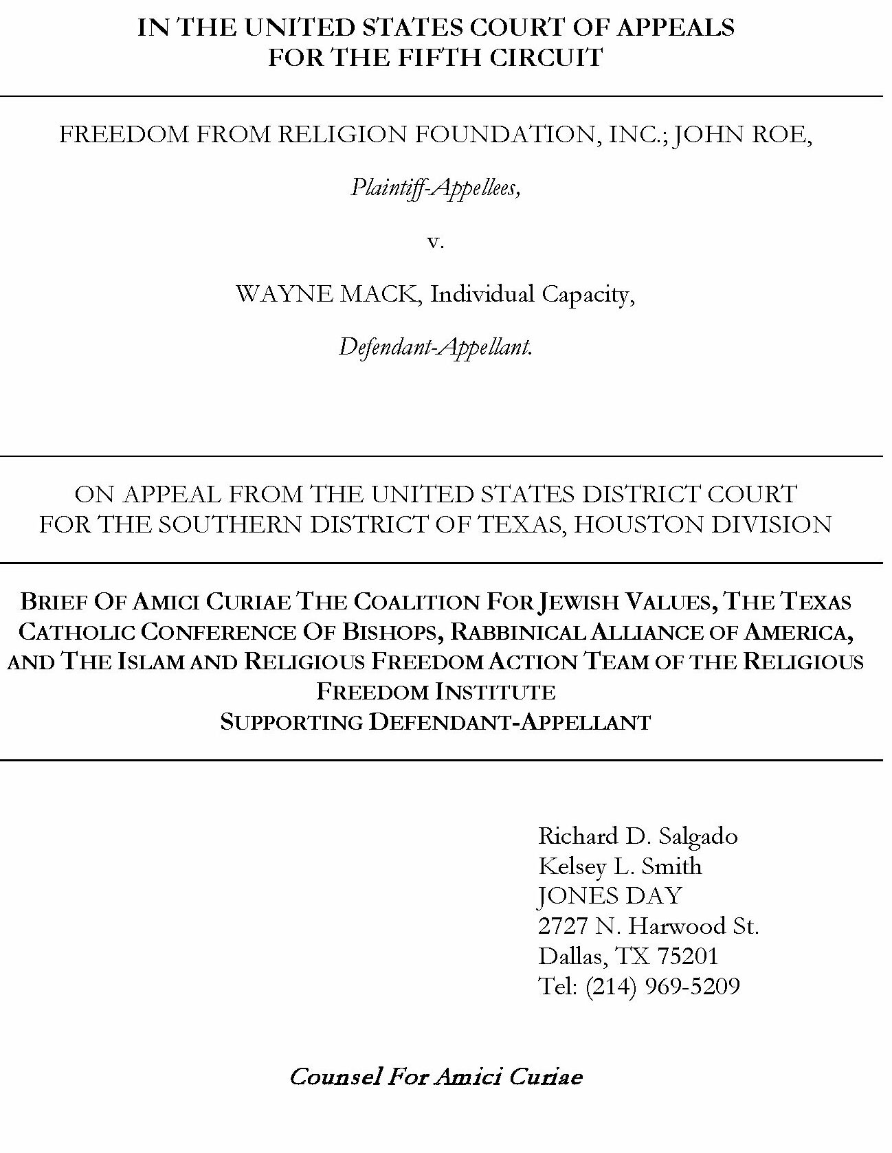 Featured image for “Freedom from Religious Foundation v. Mack”