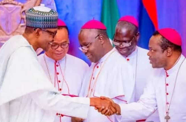 Featured image for “Nigeria’s Bishops Push Buhari on Terrorism, Corruption; Buhari Reportedly Pushes Back”