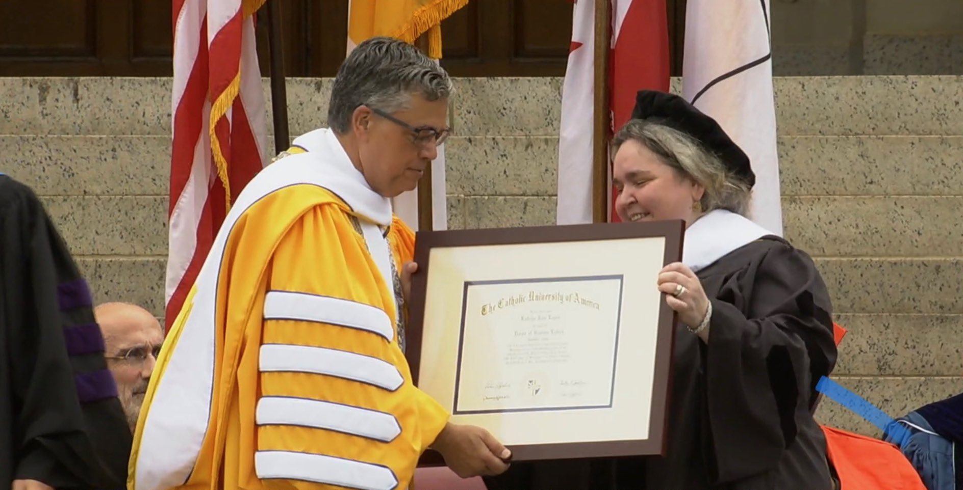 Featured image for “RFI Senior Fellow Receives Honorary Doctorate from The Catholic University of America”
