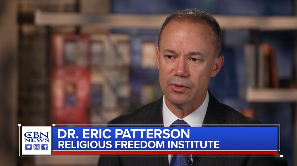 Featured image for “RFI President Talks Religious Freedom Threats and Resources on CBN News”