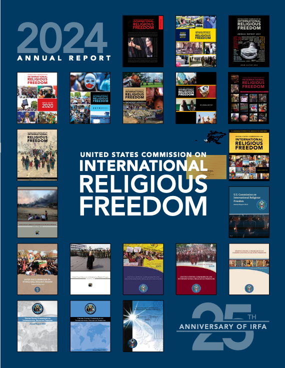 Featured image for “USCIRF Releases 25th Annual Report on International Religious Freedom”